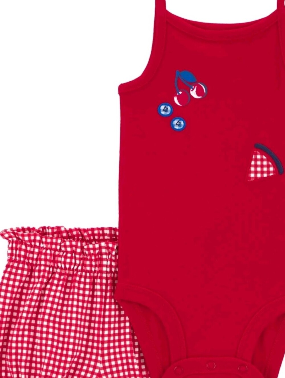 Carter's Child of Mine Baby Girl Patriotic Outfit Set, 2-Piece,